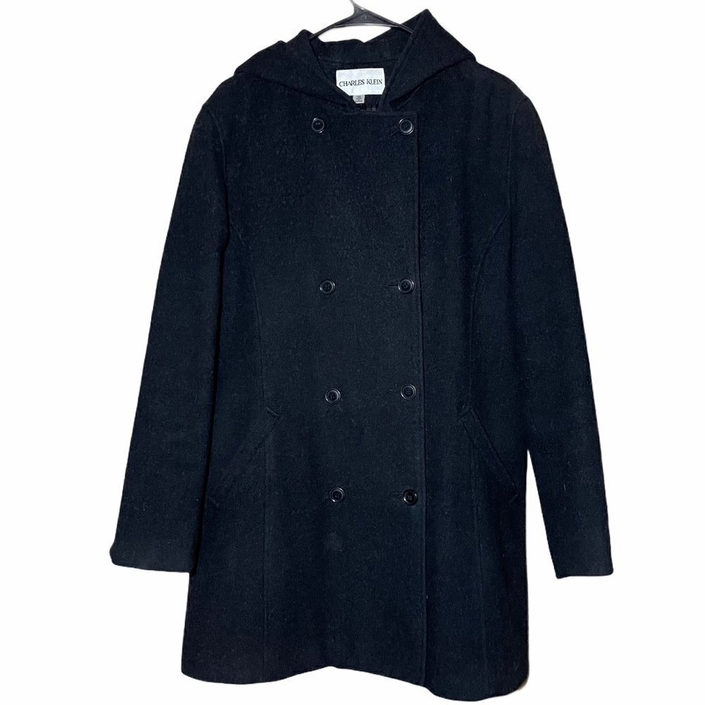 Charles Klein Women 100% Wool Jacket Size 16